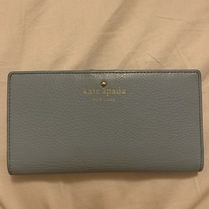 kate spade blue wallet